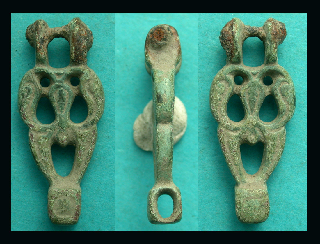 Avar, Openwork Strap Hanger with Loop, 6th-8th Cent, Scarce!